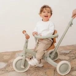 Little Dutch Loopfietsen|Driewielers^4 in 1 Driewieler Green