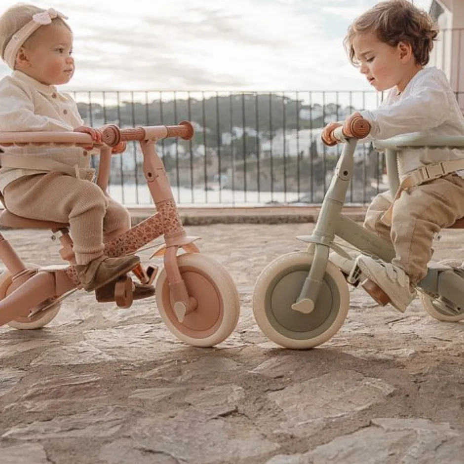 Little Dutch Driewielers|Buitenspeelgoed^4 in 1 Driewieler Pink