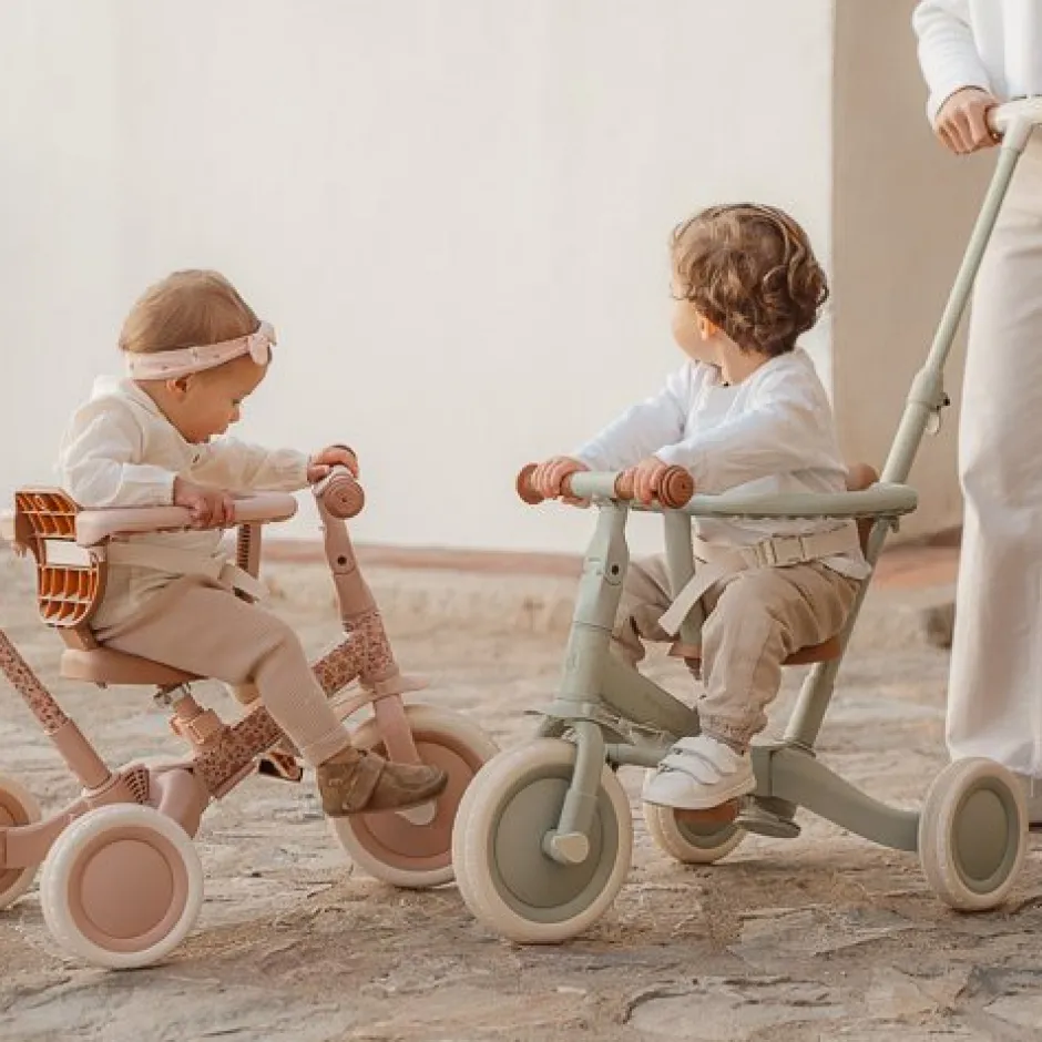 Little Dutch Driewielers|Buitenspeelgoed^4 in 1 Driewieler Pink