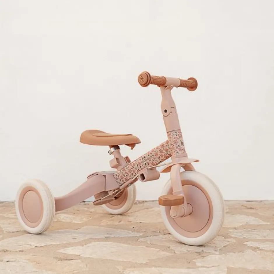 Little Dutch Driewielers|Buitenspeelgoed^4 in 1 Driewieler Pink