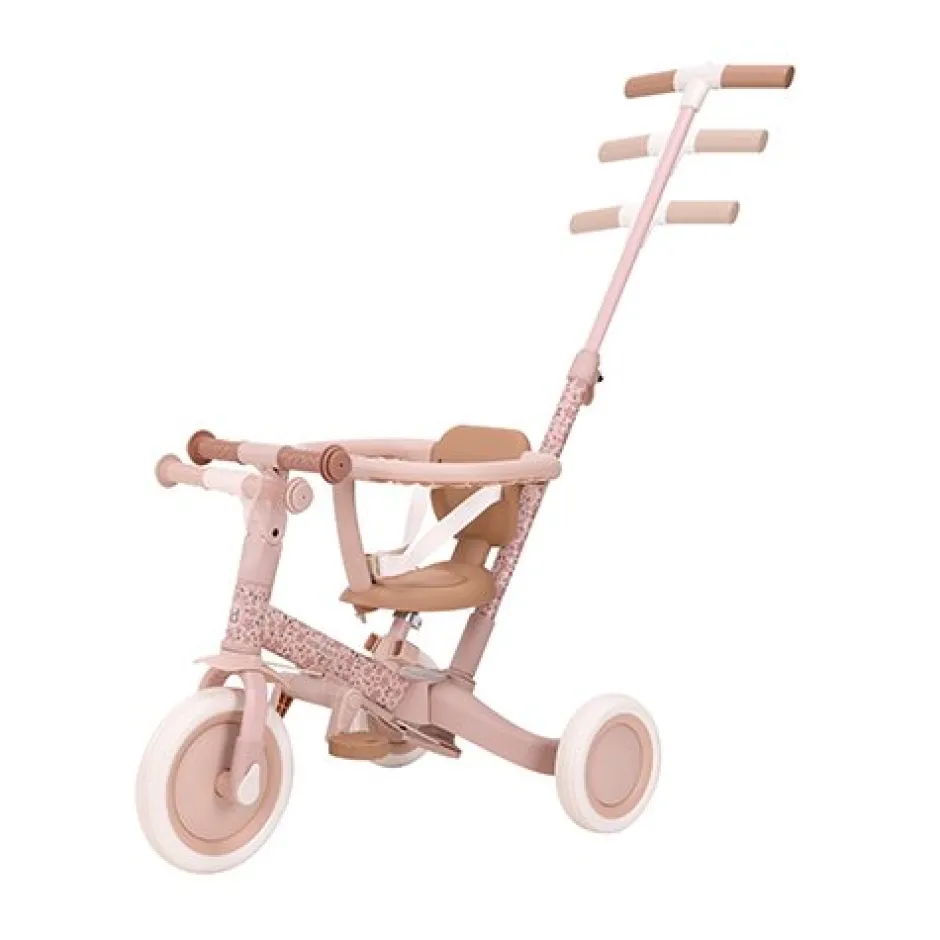 Little Dutch Driewielers|Buitenspeelgoed^4 in 1 Driewieler Pink