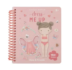Little Dutch Speelgoed Vanaf 3 Jaar|Creatief Speelgoed^Aankleed- en stickerboek Rosa & Friends