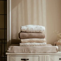 Little Dutch Verschoning|Aankleedkussenhoezen^Aankleedkussenhoes - Beige - Essentials