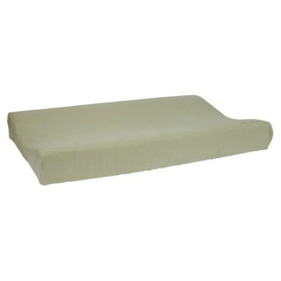 Little Dutch Verschoning|Aankleedkussenhoezen^Aankleedkussenhoes - Groen - Little Farm