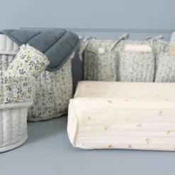 Little Dutch Verschoning|Aankleedkussenhoezen^Aankleedkussenhoes - Wit - Forest Friends - Forest Treasures