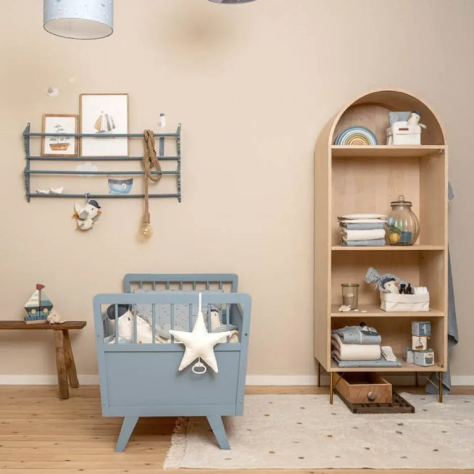 Little Dutch Verschoning|Aankleedkussenhoezen^Aankleedkussenhoes Pure Soft White