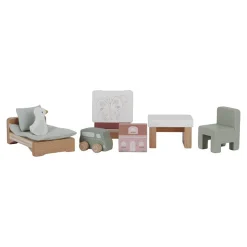 Little Dutch Rollenspel|Houten Poppenhuizen^Aanvulset poppenhuis kinderkamer