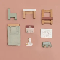 Little Dutch Rollenspel|Houten Poppenhuizen^Aanvulset poppenhuis kinderkamer