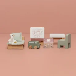 Little Dutch Rollenspel|Houten Poppenhuizen^Aanvulset poppenhuis kinderkamer