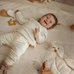 Little Dutch Boxkleden|Decoratie^Activiteiten speelkleed - Wit - Newborn Naturals