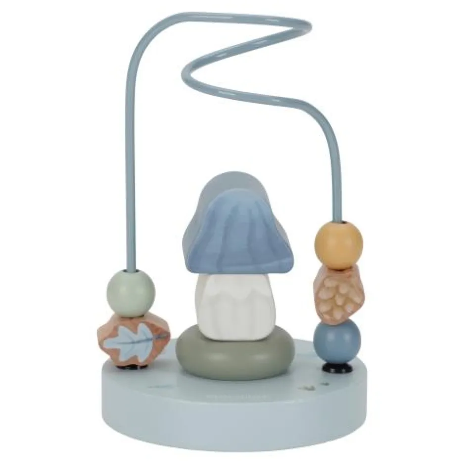 Little Dutch Educatief Speelgoed|Houten Speelgoed^Activiteiten spiraal - Blauw - Forest Friends