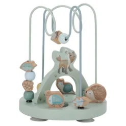 Little Dutch Houten Speelgoed|Educatief Speelgoed^Activiteiten spiraal - Blauw - Forest Friends