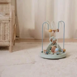 Little Dutch Houten Speelgoed|Educatief Speelgoed^Activiteiten spiraal - Blauw - Forest Friends