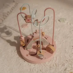 Little Dutch Educatief Speelgoed|Houten Speelgoed^Activiteiten spiraal - Roze - Fairy Garden