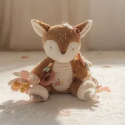 Little Dutch Educatief Speelgoed^Activiteitenknuffel Hert - Roze - Fairy Garden