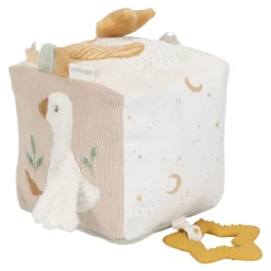 Little Dutch Educatief Speelgoed^Activiteitenkubus - Beige - Newborn Naturals