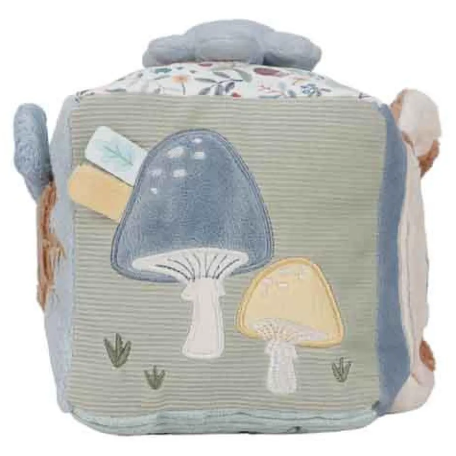 Little Dutch Educatief Speelgoed^Activiteitenkubus - Blauw - Forest Friends