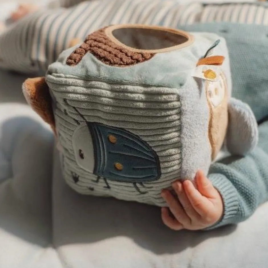 Little Dutch Educatief Speelgoed^Activiteitenkubus - Blauw - Forest Friends