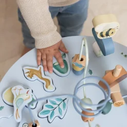 Little Dutch Speelgoed Vanaf 1 Jaar|Educatief Speelgoed^Activiteitentafel - Blauw - Forest Friends