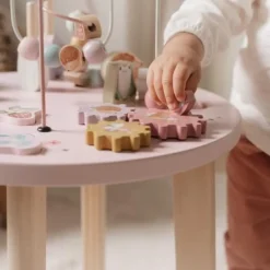 Little Dutch Speelgoed Vanaf 1 Jaar|Educatief Speelgoed^Activiteitentafel - Roze - Fairy Garden