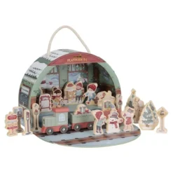 Little Dutch Puzzels & Spelletjes^Adventskalender Treinbaan