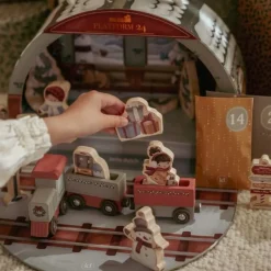Little Dutch Puzzels & Spelletjes^Adventskalender Treinbaan
