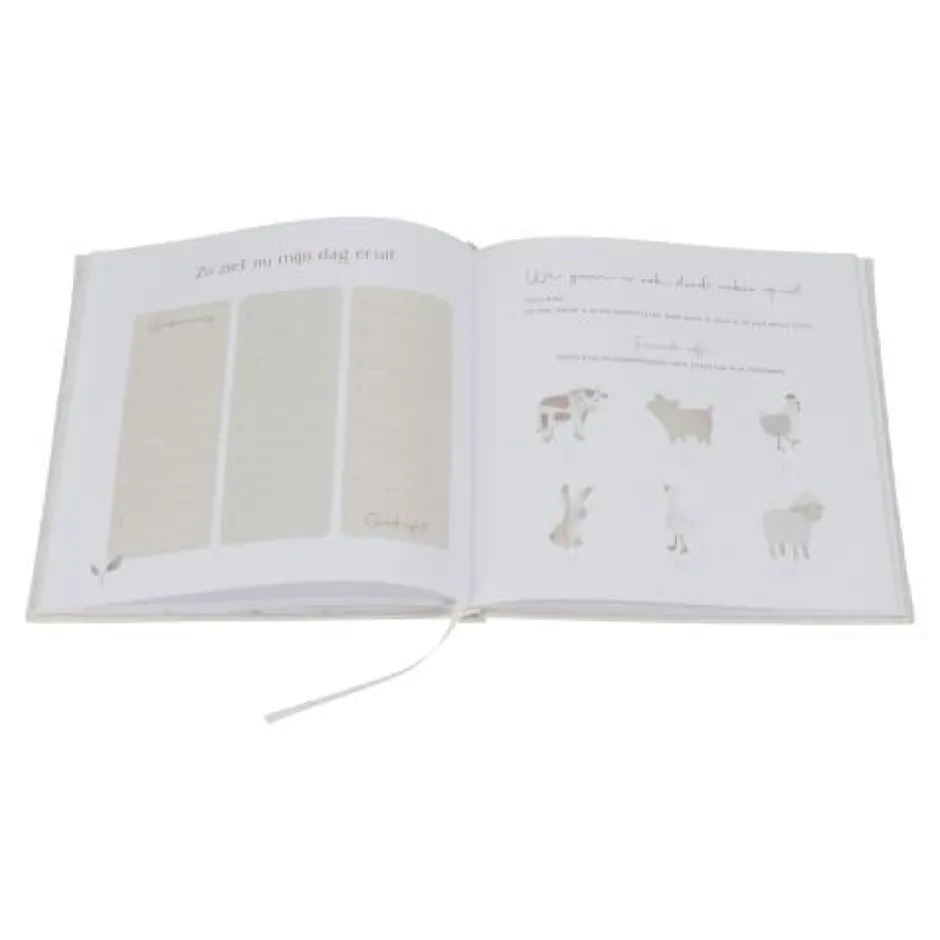 Little Dutch Boeken^Babyboek - Beige - Baby Bunny - NL