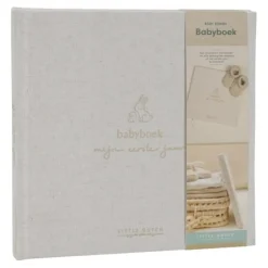 Little Dutch Boeken^Babyboek - Beige - Baby Bunny - NL