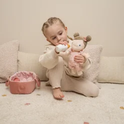 Little Dutch Zachte Poppen|Poppen^Babypop Rosa Little Pink Flowers