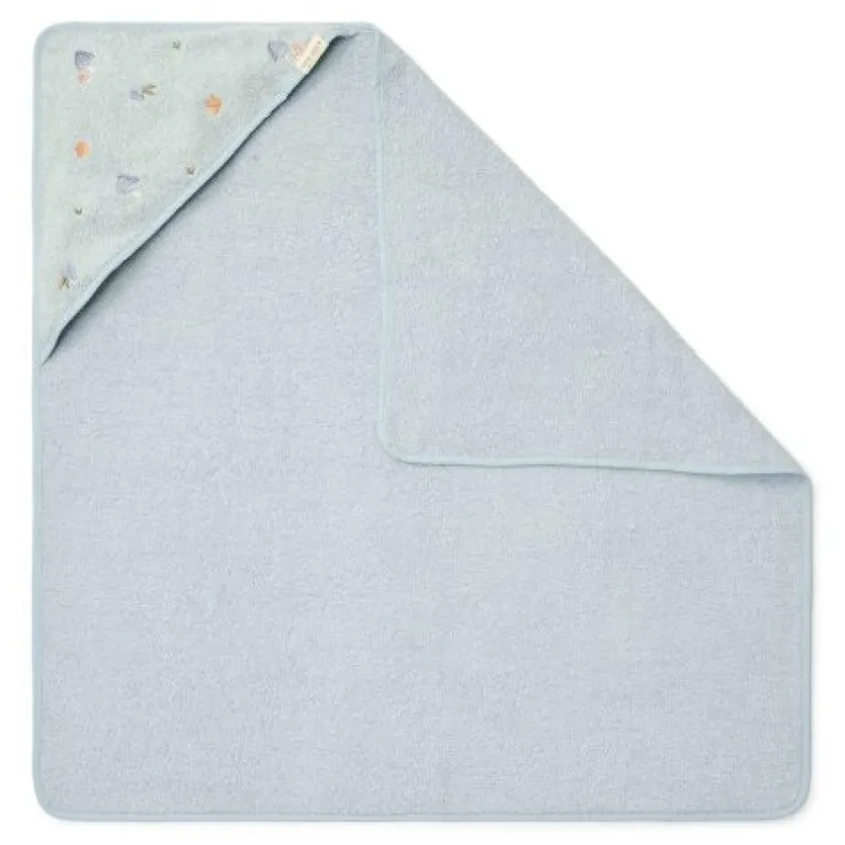 Little Dutch Badcape Baby|Omslagdoek^Badcape - Blauw - Forest Friends