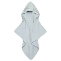 Little Dutch Badcape Baby|Omslagdoek^Badcape - Blauw - Forest Friends