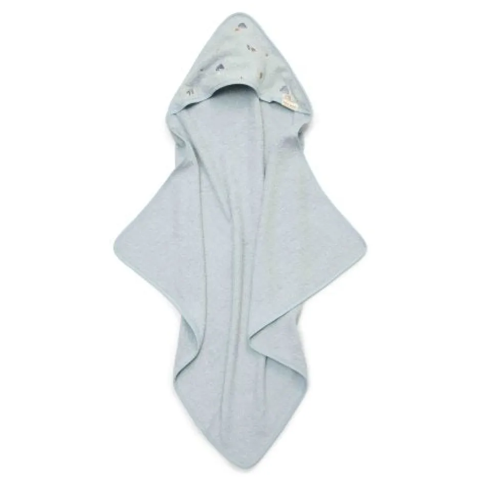 Little Dutch Badcape Baby|Omslagdoek^Badcape - Blauw - Forest Friends