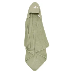 Little Dutch Badcape Baby|Omslagdoek^Badcape - Groen - 100 x 100 - Little Farm