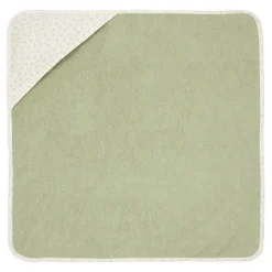 Little Dutch Badcape Baby|Omslagdoek^Badcape - Groen - Essentials - Blueberry Leaves