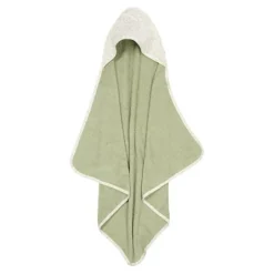 Little Dutch Badcape Baby|Omslagdoek^Badcape - Groen - Essentials - Blueberry Leaves