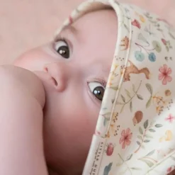 Little Dutch Badcape Baby|Omslagdoek^Badcape - Meerkleurig - Fairy Garden - Fairy Wonders