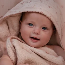 Little Dutch Badcape Baby|Omslagdoek^Badcape - Roze - 75 x 75 - Essentials