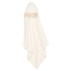 Little Dutch Badcape Baby|Omslagdoek^Badcape Pure Soft White - 75x75 cm