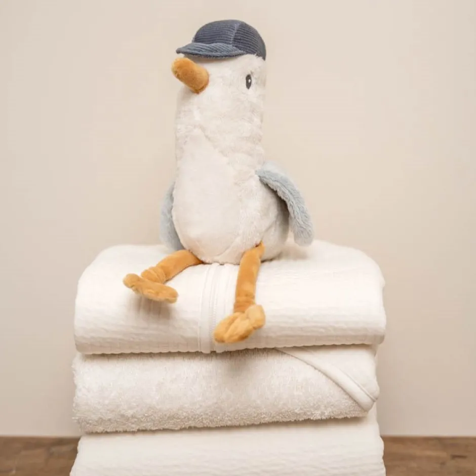 Little Dutch Badcape Baby|Omslagdoek^Badcape Pure Soft White - 75x75 cm