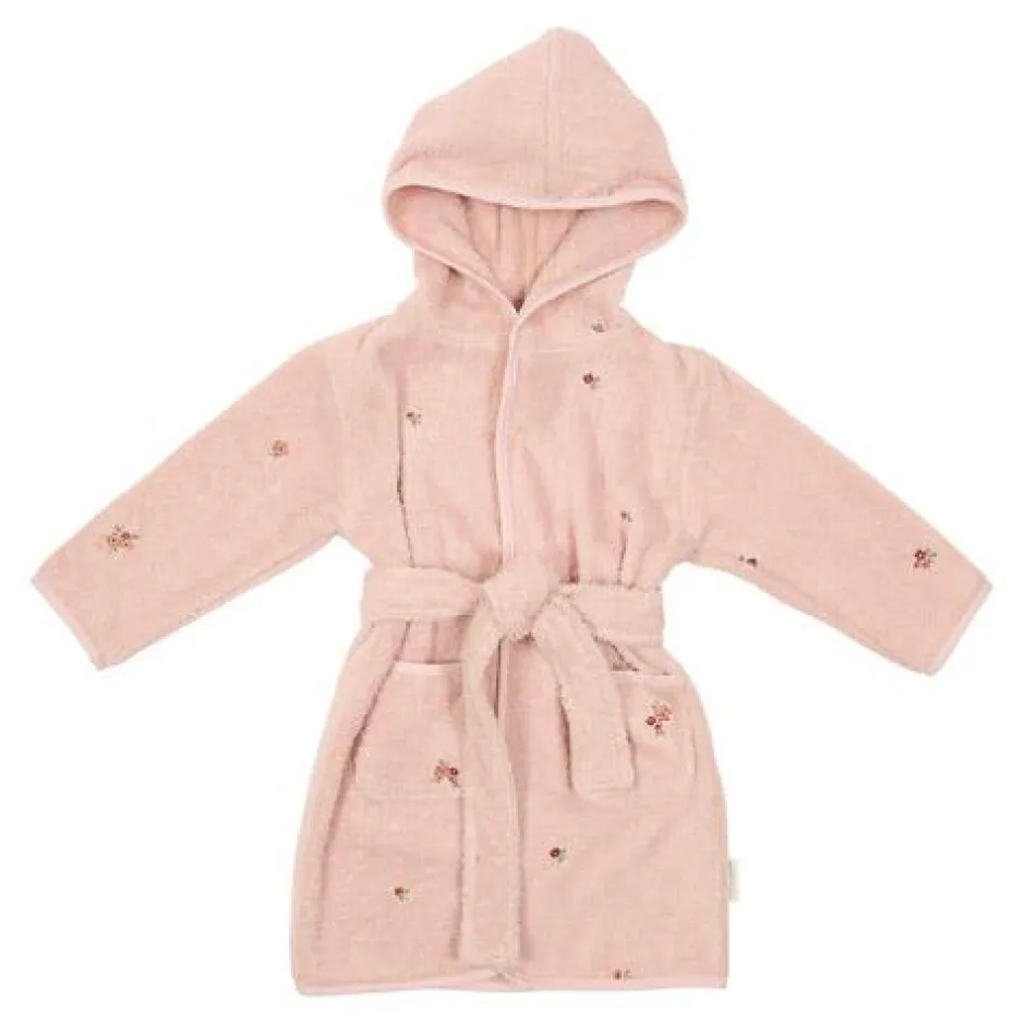 Little Dutch Badjasjes & Poncho's|Badjas Kind^Badjas - Roze - Fairy Garden