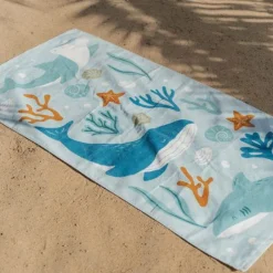 Little Dutch Badlakens^Badlaken Ocean Dreams Blue