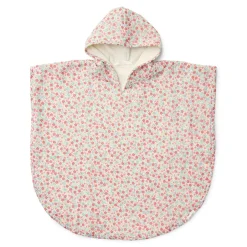 Little Dutch Badjasjes & Poncho's|Badponcho Kind^Badponcho - Meerkleurig - Maat one size - Sunny Flowers