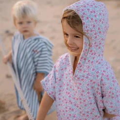 Little Dutch Badjasjes & Poncho's|Badponcho Kind^Badponcho - Meerkleurig - Maat one size - Sunny Flowers