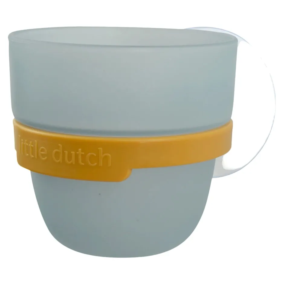 Little Dutch Badspeelgoed^Badwand bekers - blauw - Essentials