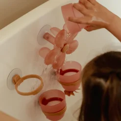 Little Dutch Badspeelgoed^Badwand bekers - roze - Essentials