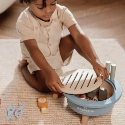 Little Dutch Speelgoed Vanaf 3 Jaar|Houten Speelgoed^Barbecue speelgoedset - Meerkleurig - Essentials