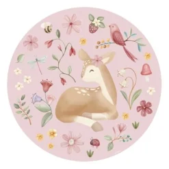 Little Dutch Decoratie|Behang^Behangcirkel - Meerkleurig - Fairy Garden - Fairy Wonders