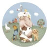 Little Dutch Decoratie|Behang^Behangcirkel - Meerkleurig - Little Farm