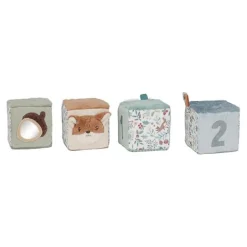 Little Dutch Educatief Speelgoed^Blokkenset - Blauw - Forest Friends