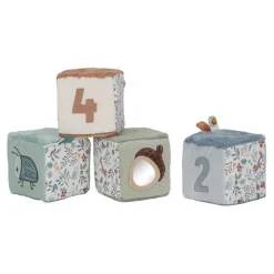 Little Dutch Educatief Speelgoed^Blokkenset - Blauw - Forest Friends